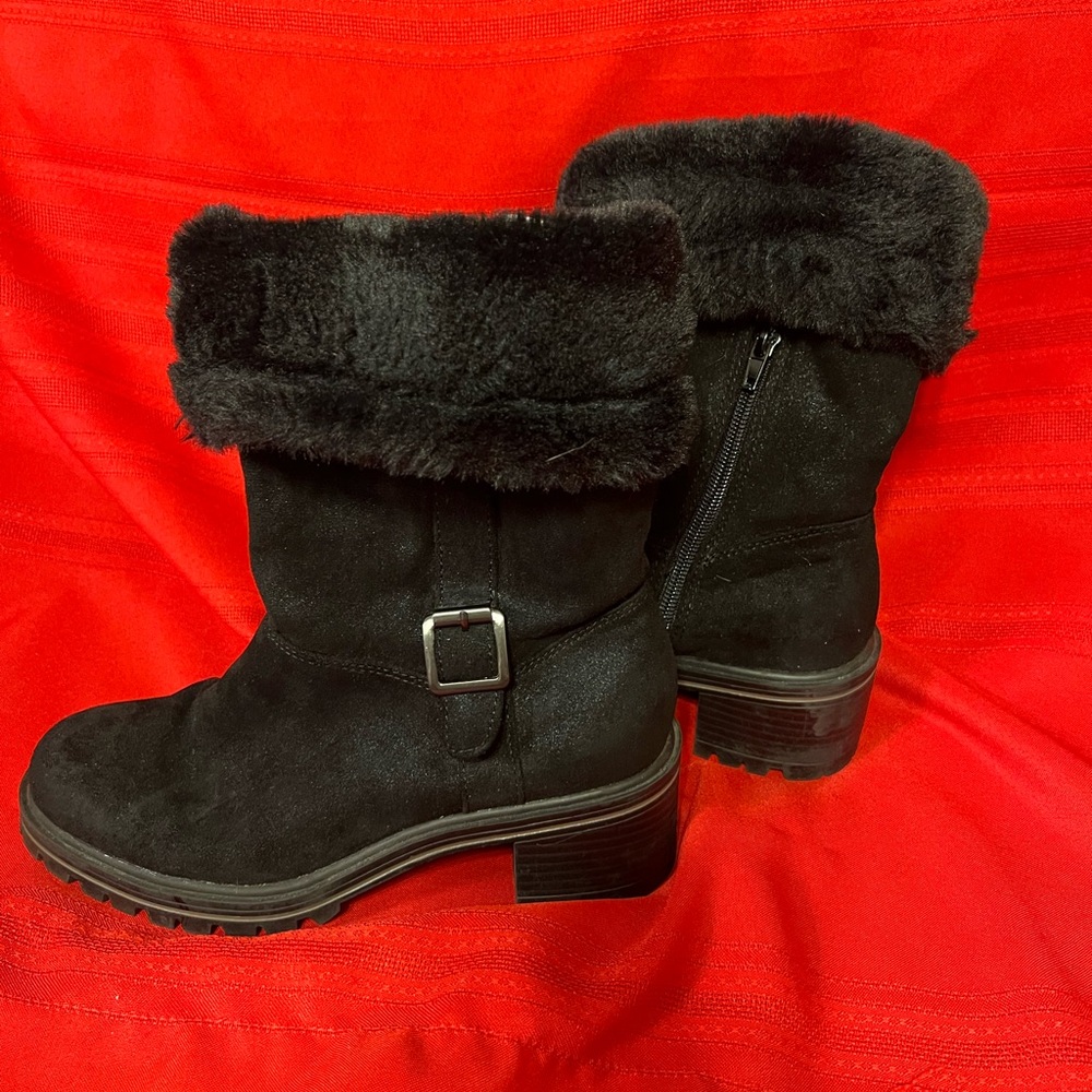 Women Ankle Faux Fur Boots
